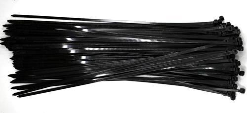 Klips Kablo Bağı 4.8x400 SİYAH (100lü Paket) Kablo Cırdı