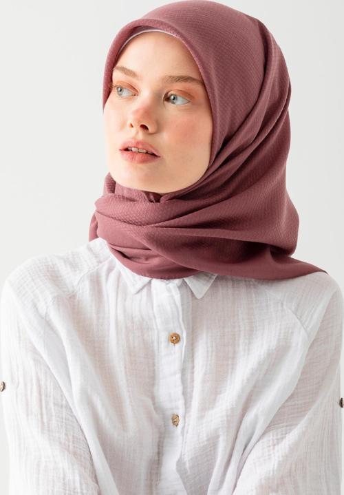 Soft Pamuk Jakarlı Eşarp – Doğal Dokulu, Hafif ve Nefes Alan Kumaş- Bambu Kraş Eşarp Yumuşak Dokulu Düz Renk Eşarp, Tesettür Eşarp