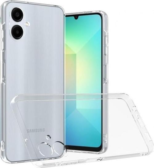 Samsung Galaxy A06S Uyumlu Kamera Korumalı Darbe Önleyici Ultra Slim TPU Şeffaf Silikon Kılıf