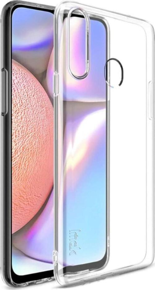 Samsung Galaxy A20s Uyumlu Kamera Korumalı Darbe Önleyici Ultra Slim TPU Şeffaf Silikon Kılıf
