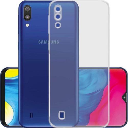 Samsung Galaxy M01 Uyumlu Kamera Korumalı Darbe Önleyici Ultra Slim TPU Şeffaf Silikon Kılıf