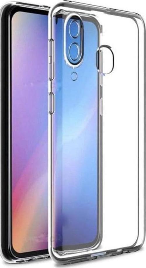 Samsung Galaxy A20-A30 Uyumlu Kamera Korumalı Darbe Önleyici Ultra Slim TPU Şeffaf Silikon Kılıf