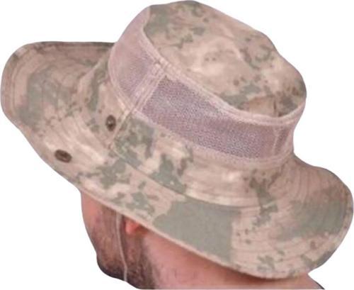 Unisex Kamuflaj Desen Fötr Şapka