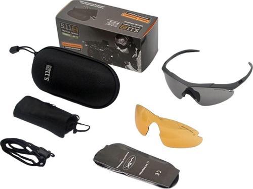 5.11 Tactical Tactical Koruyucu 3 Lensli Gözlük 5.11 / Taktikal Gözlük / Airsoft Gözlüğü