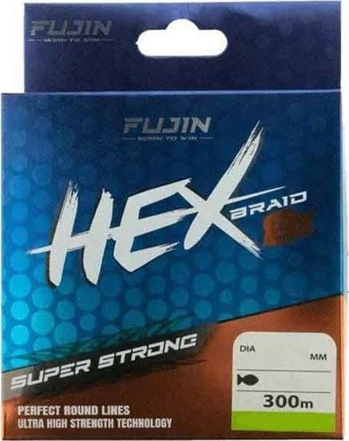 Hex Braid x8 PE İp Olta Misinası 300mt MultiColor-0,23 MM