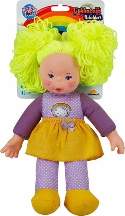 30012  Gökkuşağı Bebekleri 35 cm -Sarı Saçlı