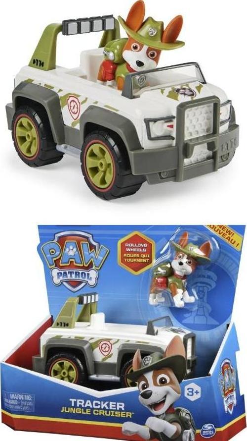 Paw Patrol Görev Aracı ve Kahraman Seti - Tracker's - 15 cm