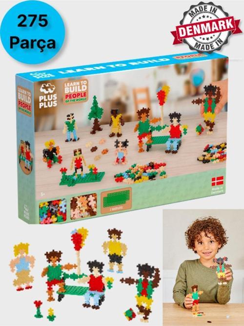 Plus - Plus Minecraft Temalı Learn to Build People of the World Dünya Insanları Lego Yapı Oyuncağı