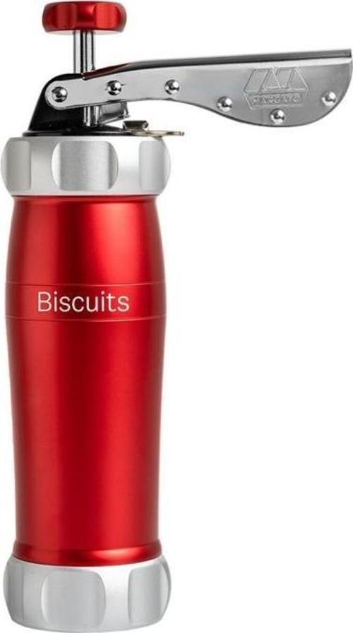 Biscuits Manuel Bisküvi Makinesi Kırmızı Renk