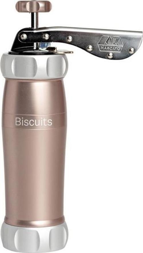 Biscuits Manuel Bisküvi Makinesi Pastel Pembe Renk