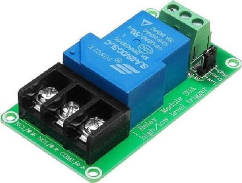5V 1 Kanal 220V 30A Röle Modül Yüksek Akım Güç Kontrol Anahtarı Opto İzolasyon Düşük/Yüksek Tetik