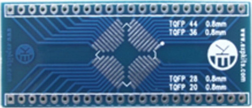 0.8mm Tqfp 20 28 36 44 Konvertör Çevirici Pcb Proto Pcb Pertenaks