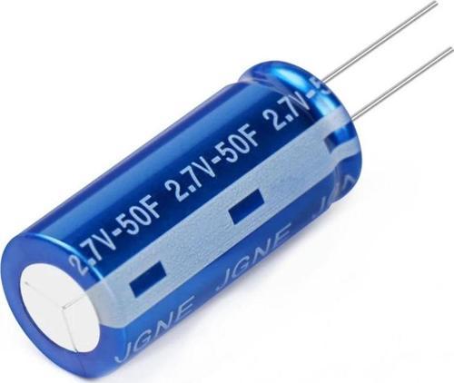50F 2.7V Süpercap 10x25mm DIP Süper Kapasitör Enerji Depolama Güneş Rüzgar Akü Batarya Güç Kaynağı