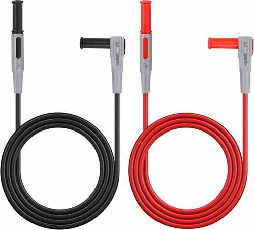 1 Çift P1033 Multimetre Probu 4mm Banana Tip Soket 1000v 10a Catııı 1 Mt Kablo Voltmetre Avometre