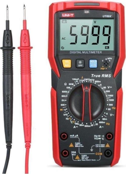 Uni-t Unit Ut89x Çok Fonksiyonlu True Rms Dijital Multimetre