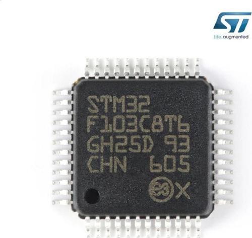 STM32F103C8T6 Microcontroller Lqfp48 ARM Cortex-M3 32-bit Mcu 64 Kbytes Flash 72 MHz Cpu Usb Can Spi