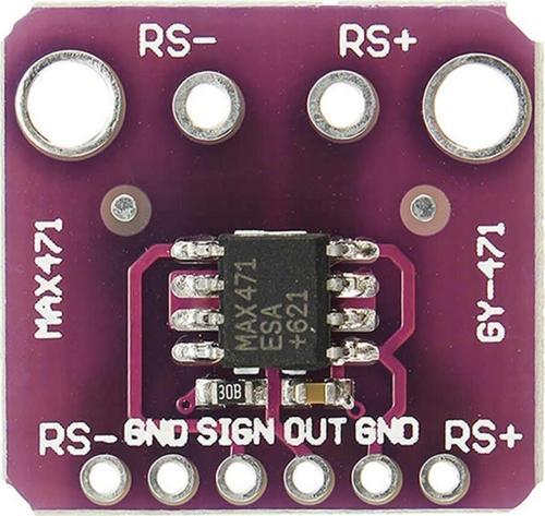 GY-471 3A Akım Sensör Modülü MAX471 Çift Yönlü Ölçme Telefon Taşınabilir Cihaz Pil Batarya Kapasite