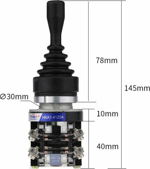Hka1-41z04 Joystick 4 Yön No Kumanda Kolu Momentary Anlık 10a 250v Monolever Anahtar