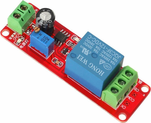Ne555 12v 0-10sn Zaman Gecikme Röle Modülü 250v Ac/10a 30v Dc Süre Ayarlanabilir Gecikmeli Başlangıç