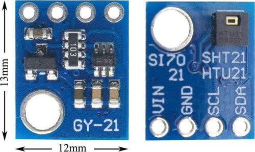 Htu21 Sıcaklık Ve Nem Sensör Modülü-si7021 Sht11 Muadili Sensör