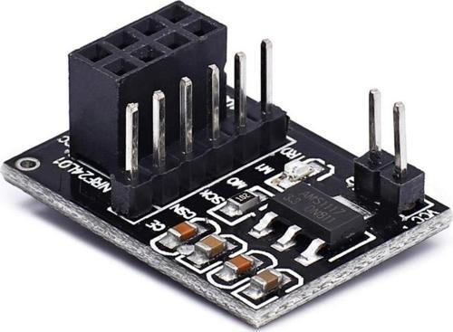 Nrf24l01 Adaptör Kart Nrf24l01 Pa Lna 8 Pin Dönüştürücü Devre 12v