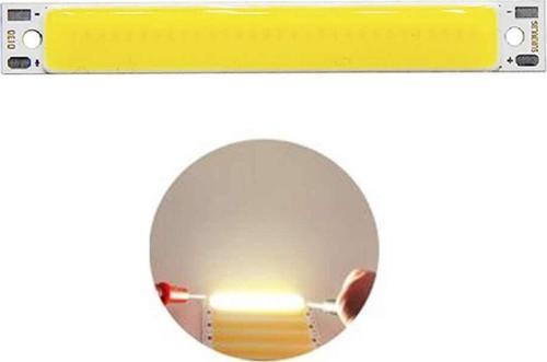 3w 60x8mm Sıcak Beyaz Şerit Led Modül Gün Işığı Aluminyum Pcb Cob Şerit Led Lamba Aydınlatma Işık