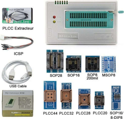 Tl866ıı Plus Programlayıcı + Adaptörler + Dönüştürücüler Seti