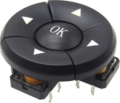 4 Yön OK 12x12mm Buton 1 Set Navigasyon 5 Buton 5 Başlık 4 Yön Tamam Anahtar Tuş Takımı Kumanda