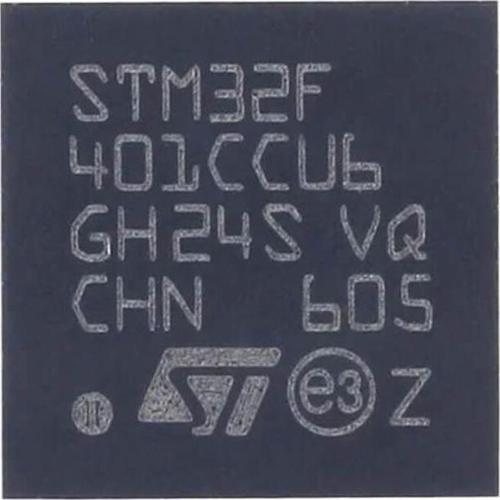 STM32F401CCU6 48qfn Entegre 32 Bit Arm Cortex-M4 Risc Mcu Dsp Fpu 256 Kbytes Flash Memory 84 MHz Cpu