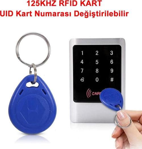 Uıd Kimlik Numarası Değiştirilebilir 125khz Rfıdrfid Manyetik Anahtarlık Proximity Göstergeç Em4100