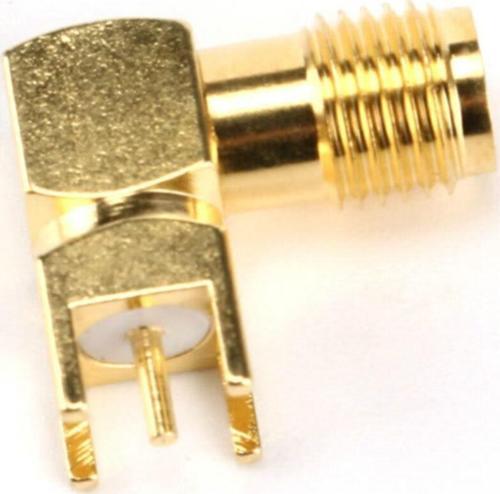 Sma Pcb Tip Soket 90 Derece Sma-kwe Gsm Gps Gprs Rf Anten Soketi