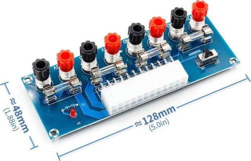 Psu Güç Kaynağı Voltaj Çıkış Dağıtım Kartı Xh-m229 +12v +5v +3.3v -12v