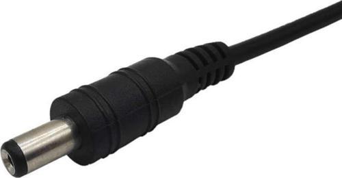 5.5mm X 2.1mm 15cm Adaptör Kablosu Erkek 22awg 80 Derece 300v