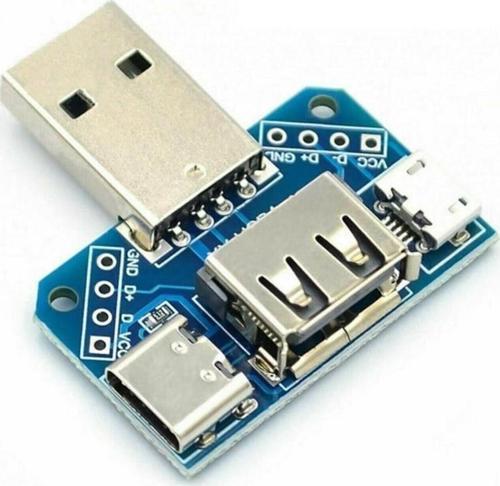 Usb To Type C Micro Usb Erkek Dişi Usb Port Konnektör Şarj Soket