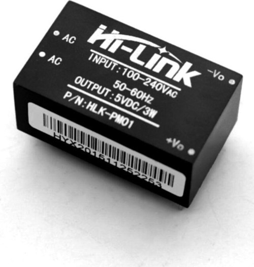 Hlk-pm01 Ac-dc 220v To 5v 3w Güç Kaynağı Modülü