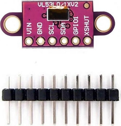 Vl53l0xv2 Lazer Mesafe Sensörü I2c 940nm 2,6-5,5v 2mt Mesafe