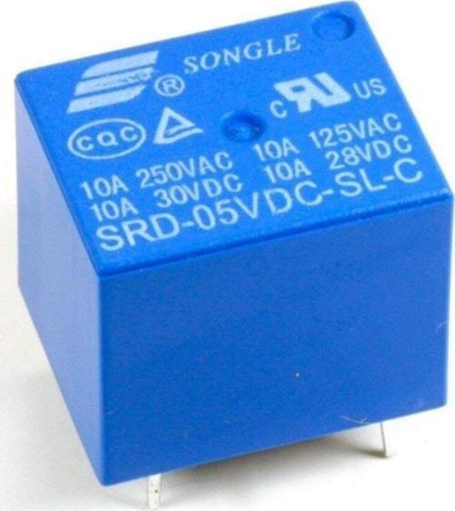 Songle 250v 10a Srd-05vdc-sl-c 5v Dc Röle 5 Pin Pcb Montaj Tip 220v No Nc Güç Rölesi Spdt
