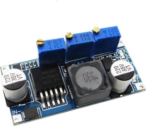 Lm2596 Acav Pil Şarj Modülü Voltaj Düşürücü Güç Kaynağı Ayarlanabilir Akım Pil Sarj Led Sürücü