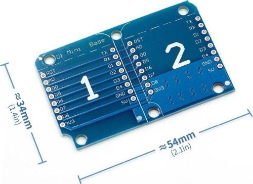 Wemos D1 Mini Genişleme Kartı Double Board