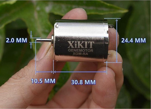 Xgm-ra Dc Motor 2100 Rpm Micro Akım Nikel Kaplama Metal Fırça