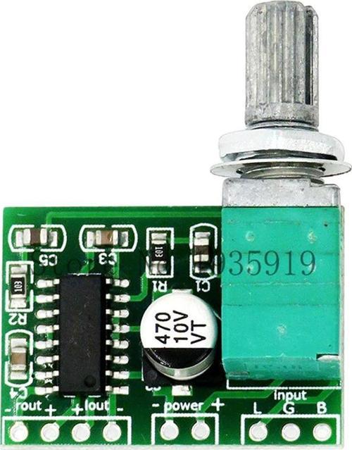 Ses Ayar Potlu Pam8403 5v Mini Ses Yükseltici Class D 2x3w Amfi Ses Kontrol-ses Yükseltici