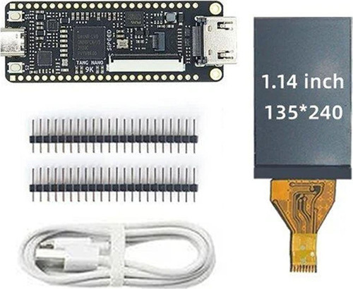 Sipeed Tang Nano 9K Fpga Geliştirme Kartı Gowin GW1NR-9 Risc-V 8640 Lojik Blok 6480 Flip Flop