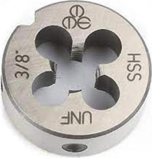 Makina Takım 3/8"x24 HSS DIN EN 22 568 USA İnce Vidalı Pafta Lokması - UNF - B00110070952