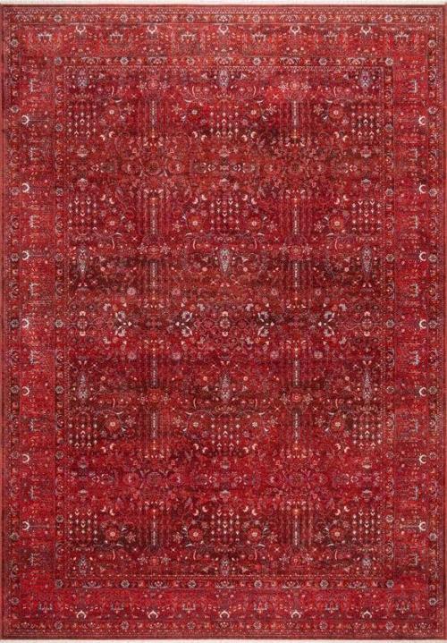 Halı Discovery 1393A Kırmızı Salon Oturma Yatak Odası Halısı