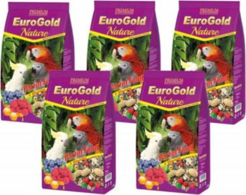 Euro Gold Papağan Yemi 750gr X 5 Adet