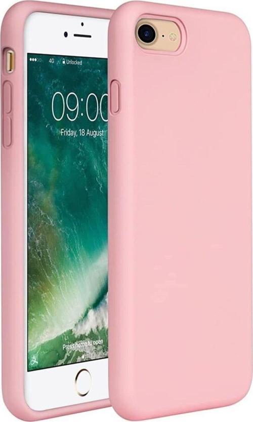 Iphone 7 Lansman Uyumlu Kadife Silikon Kılıf