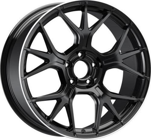 -S1047-02 9.5x19" -5x112 ET45 66.6 Black Lip Diamond Jant (4 Adet)