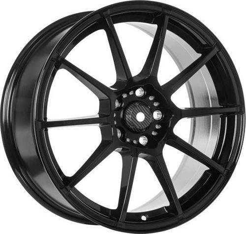 -S1042-173 8.0x18" -5x100 ET35 67.1 Glossy Black Jant (4 Adet)