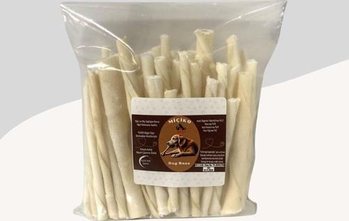 Sütlü Kırık Burgu Çubuk Ödülü Çiğneme Kemiği 120Gr