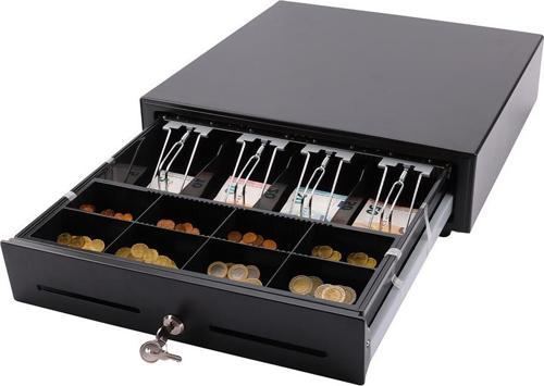 LD 410A Metal Para Çekmecesi (8 Bozuk Para, 4 Kağıt Para Bölmeli)